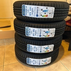 155/65R14 新品社外ホイールタイヤ4本セットの画像