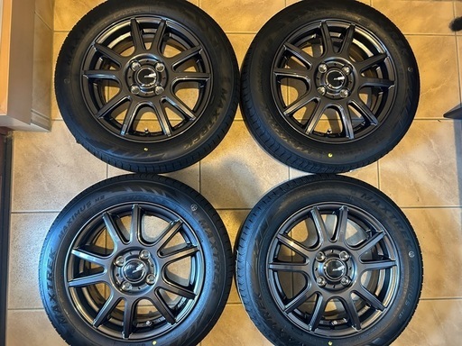 155/65R14 新品社外ホイールタイヤ4本セット (TM) 名護のタイヤ
