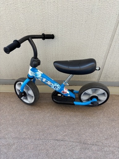 へんしんバイク グリーン 中古 子供自転車