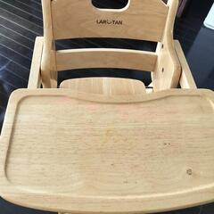 KATOJI カトージ ラルタン 折りたたみハイチェア 天然木製の画像