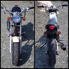 ホンダ　エイプ50　カスタム　ホワイトの画像