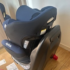 【ほぼ未使用】チャイルドシート Aprica ディアターン＋IISOFIX ABの画像