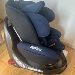 【ほぼ未使用】チャイルドシート Aprica ディアターン＋IISOFIX ABの画像