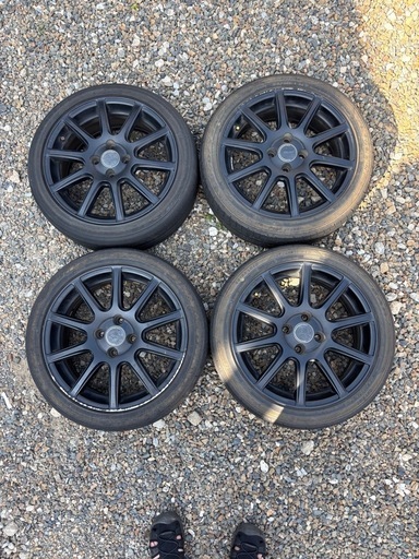 中古アルミホイル　16インチ　4本セット