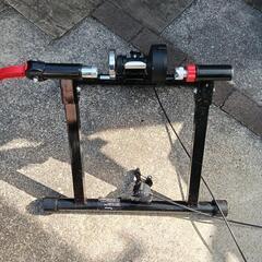 自転車ローラー台 固定ローラー 自転車トレーニング 固定式 6段階負荷調整

の画像