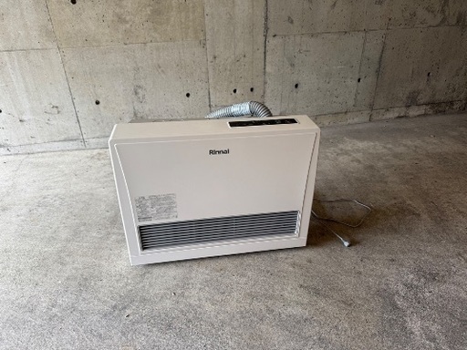 美品】ガスファンヒーター リンナイ 都市ガス Rinnai