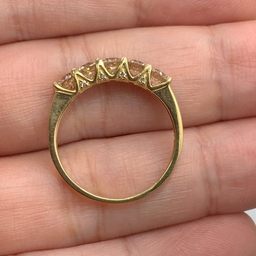 GSTV K18 ダイヤモンド　リング　約16号　1.1ct