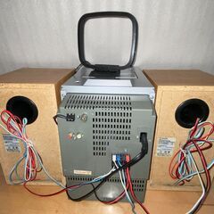 ジャンク　Panasonic 　SC-PM710SD　5CD/SD/MDステレオシステムコンポの画像