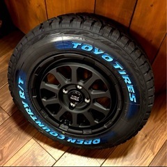 プロボックス⭐️オープンカントリーRT⭐️165/80R14⭐️バン規格⭐️アルミセット⭐️サクシードの画像