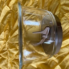 電子レンジ用ガラス調理器具　蓋付きの画像
