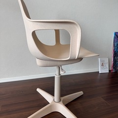 【IKEAいす】美品　仕事作業用 ベージュ　の画像