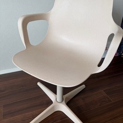 【IKEAいす】美品　仕事作業用 ベージュ　の画像
