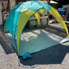 ☆無料☆地元のみ発送不可☆日除け　タープ　テント☆アウトドアにどうぞ☆