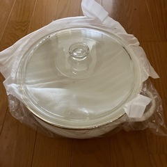   卓上鍋and加温トレーセット　新品未使用品の画像