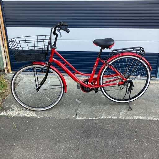 一般車 ママチャリ AZZURARE グリーン札幌引取り限定