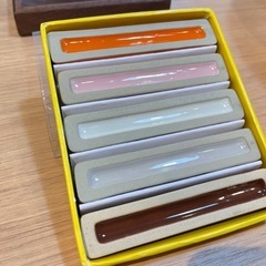A5233【ルクルーゼ】ピーコックパレット ウォームパレット カトラリーレスト セット 限定の画像