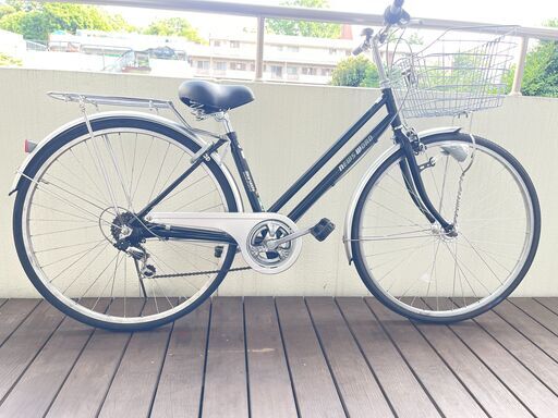 驚きの安さ 丸石サイクル 27インチLEDオート 外装6段 ニュースワールド 自転車本体