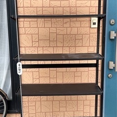 【最終値下げ】アイリスオーヤマ　スタイルウォールラック　棚　ラックの画像