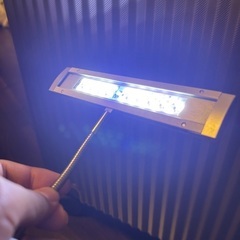 水槽のLED照明ライトの画像