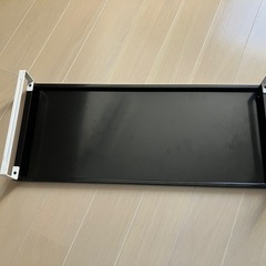 パソコン台 モニター台 机上台 ゲーミング  ロー 黒 A7332-24の画像