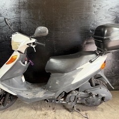★支払総額7.5万円★買取強化中！まずはカンタン無料査定！ スズキ アドレスV125 白 CF4EA 人気のV125！ 4ストインジェクション！ フロントディスクブレーキ！ リアボックス付き！ ウェーブディスク！　の画像