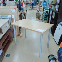 ダイニングテーブル シンプルデザイン！木目調の多目的テーブル/学習机/作業台【こちらは店舗です。浜村鹿野温泉ICから3分 買取本舗 宮本リサイクル 営業時間9～19時 定休日水曜のみ←連絡できませんm(_ _)m】の画像