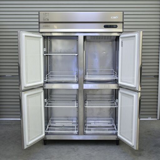 【引取限定】SANYO 業務用 冷凍冷蔵庫 4ドア 中古 ≪yt1969ジ≫ 福島工業 業務用4ドア冷凍冷蔵庫 UQN-121YM6 1冷凍/3冷蔵