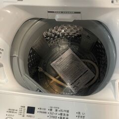 【ジモティ割】東芝 2021年製 4.5kg 洗濯機 AW-45M9(W)(ID: 1061）の画像