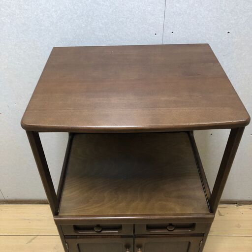 karimoku カリモク レンジ台 キッチンキャビネット キャスター付き 528-ec2375nk.jpg