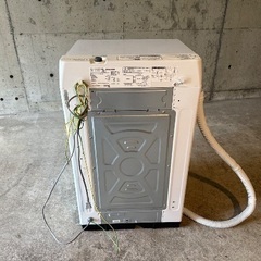 洗濯機 ハイセンス HW-G55BK1 5.5kg ガラストップ 2022年製の画像