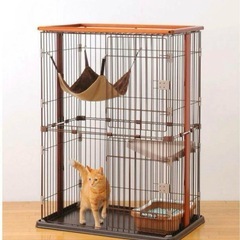 猫ちゃんケージ　ほぼ新品の画像