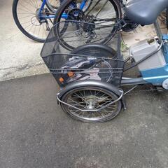 アシスタント３輪自転車をジャンク品の画像