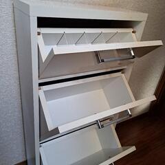 【お話し中】薄型　ランドリーラック　洗面所収納棚の画像