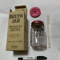 ブルックリンジャー　～ガラス容器～　2個セットの画像