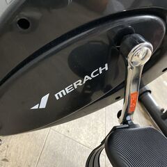 MERACH メリック 折りたたみ式 フィットネスバイク MR-S05 本体のみ クロスバイク エアロバイク X-BIKE 黒 ブラック 25f菊STの画像