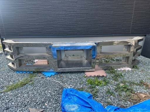 大型舟形バンパー　デコトラ　レトロ