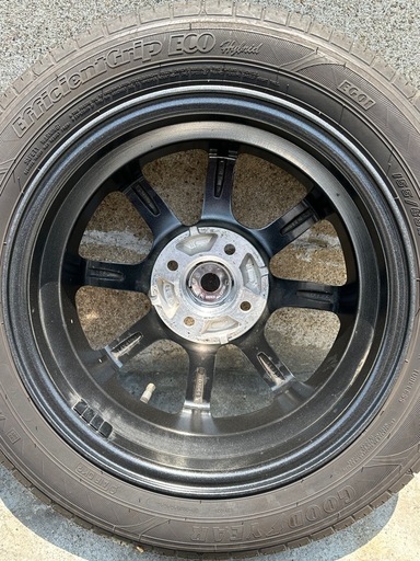 【㊗️ご成約?】【美品 軽自動車用 14インチアルミホイール 2022年製 GOOD YEAR EfficientGrip ECO H