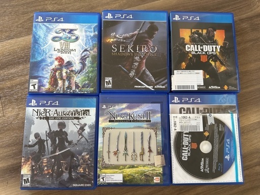 プレステ4 ゲームソフト バラ売り可