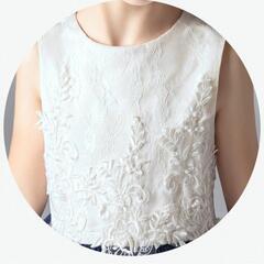 キッズドレス ワンピース140cmの画像