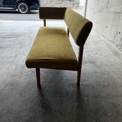 ナガノインテリアのMOCOA片アームベンチソファ ナガノインテリア