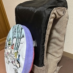 座椅子とクッションの画像