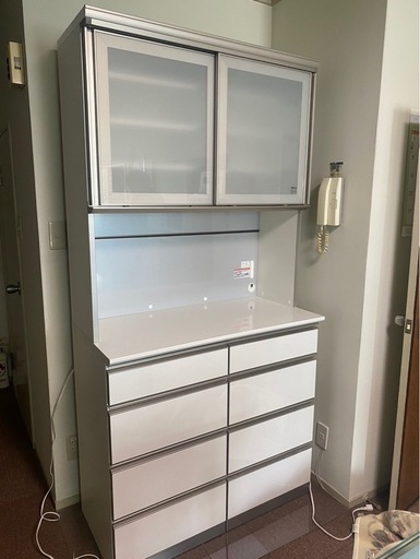 アヤノ　アヤノ製作所　キッチンボード白　レンジボード