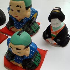値下げ　福助とおふくさんの画像