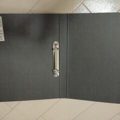 無印良品 紙ファイル黒の画像