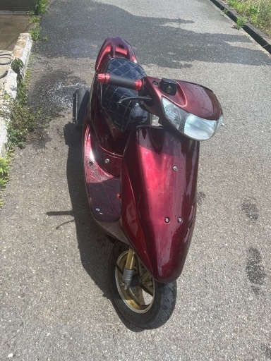 AF35ライブディオZX (リサイクル) 黒江のバイクの中古あげます