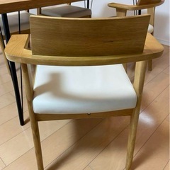 WeDoStyle ピッコラダイニング5点セット、オーク無垢材の画像