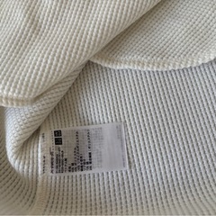 UNIQLO ワッフル長袖Tシャツの画像