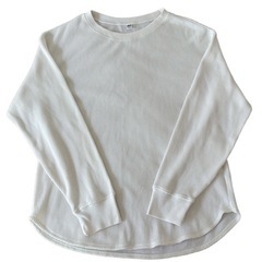 UNIQLO ワッフル長袖Tシャツの画像