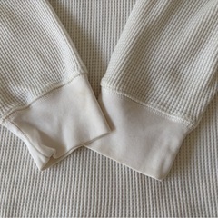 UNIQLO ワッフル長袖Tシャツの画像