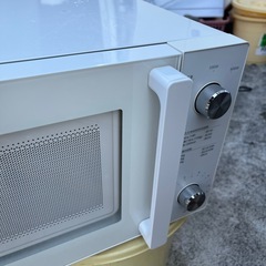 ツインバード　電子レンジ　ホワイト　白　動作確認済みの画像